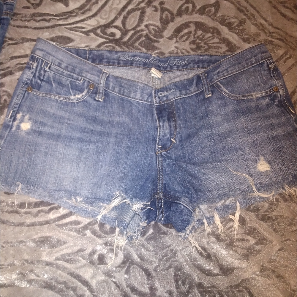 Abercrombie and Fitch Jean Shorts Size 10